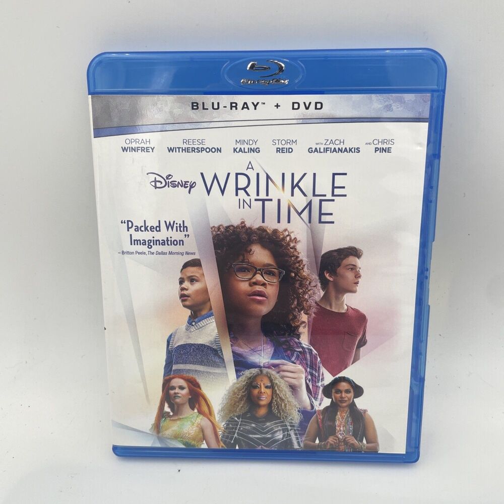 A Wrinkle In Time Bluray  DVD  - GOOD